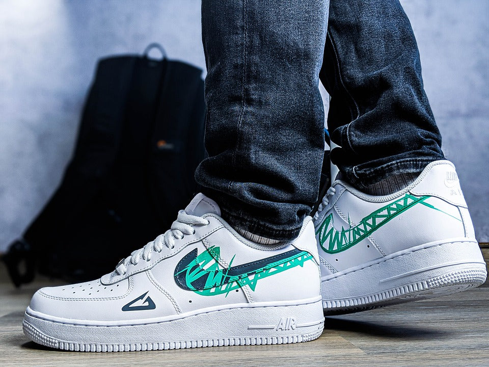 cool way to lace air force ones
