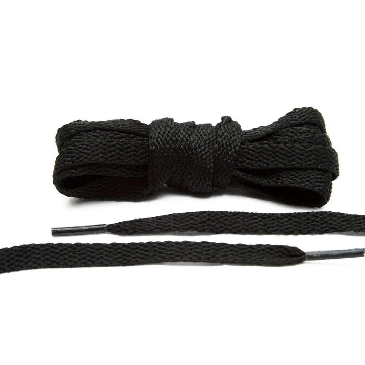 Lace Lab Black Flat Shoe Laces