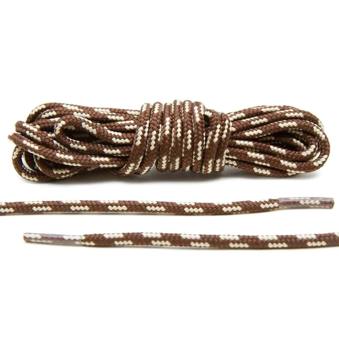 Lace Lab Brown/Beige Boot Laces