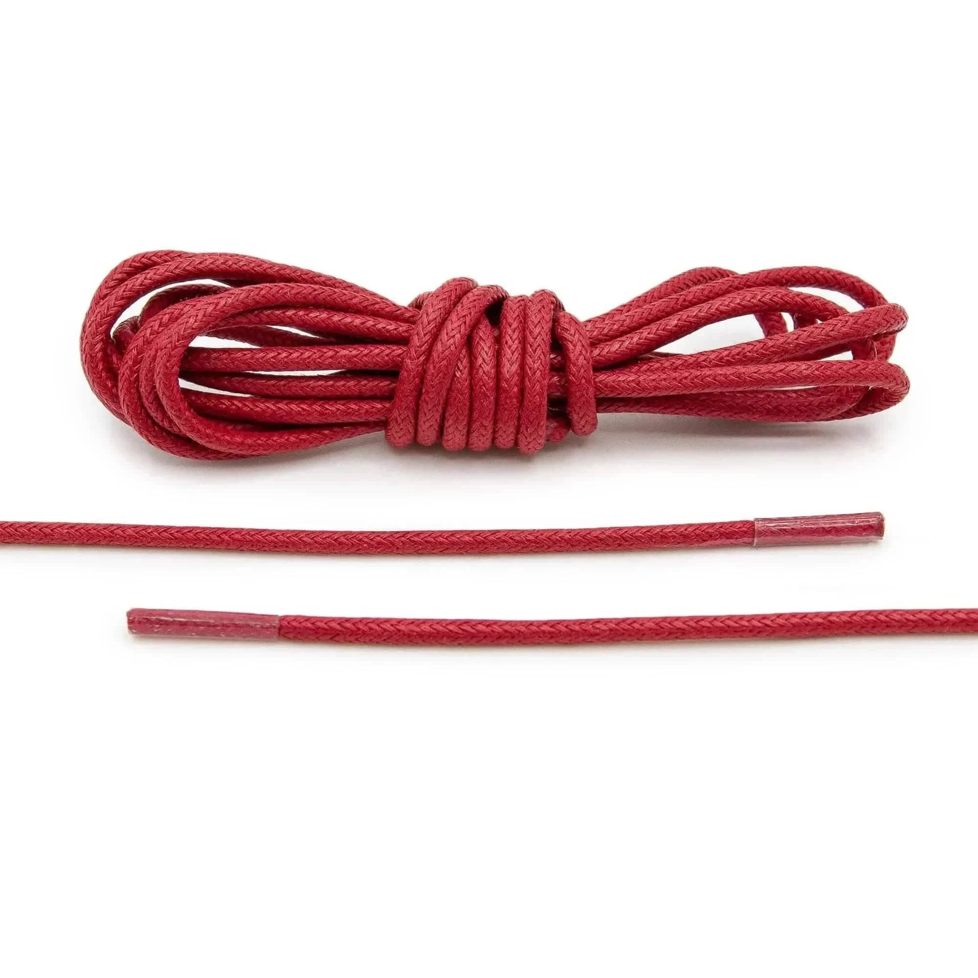 Buy Burgundy Waxed Dress Shoelaces Online Lace Lab