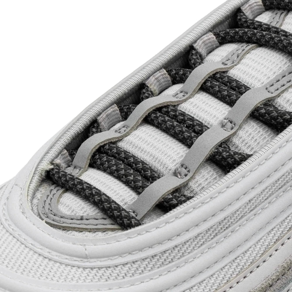 Lace Lab Charcoal 3M Inverse Rope Laces