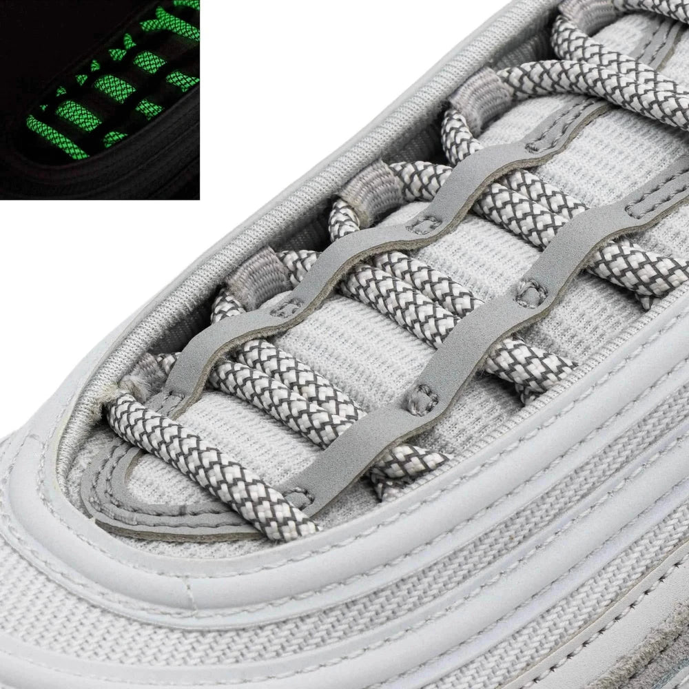Lace Lab Glow In The Dark 3M Reflective Rope Laces