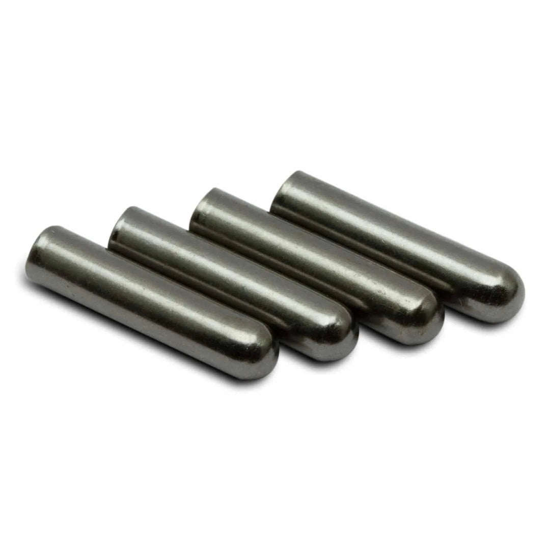 Lace Lab Gunmetal Bullet Aglets Gunmetal
