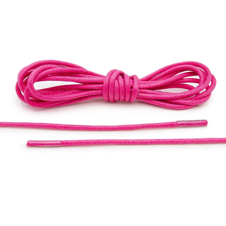 Lace Lab Hot Pink Waxed Dress Shoelaces
