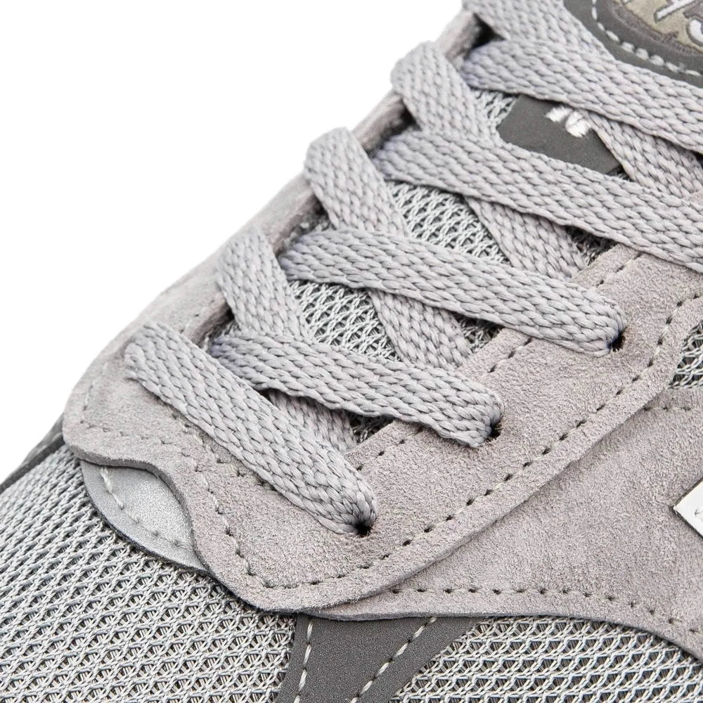 Lace Lab Light Grey Flat Shoe Laces