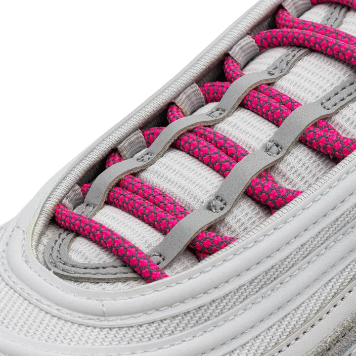 Lace Lab Pink 3M Reflective Rope Laces