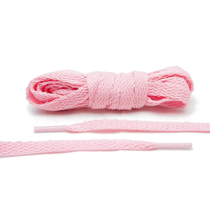 Lace Lab Pink Flat Shoe Laces