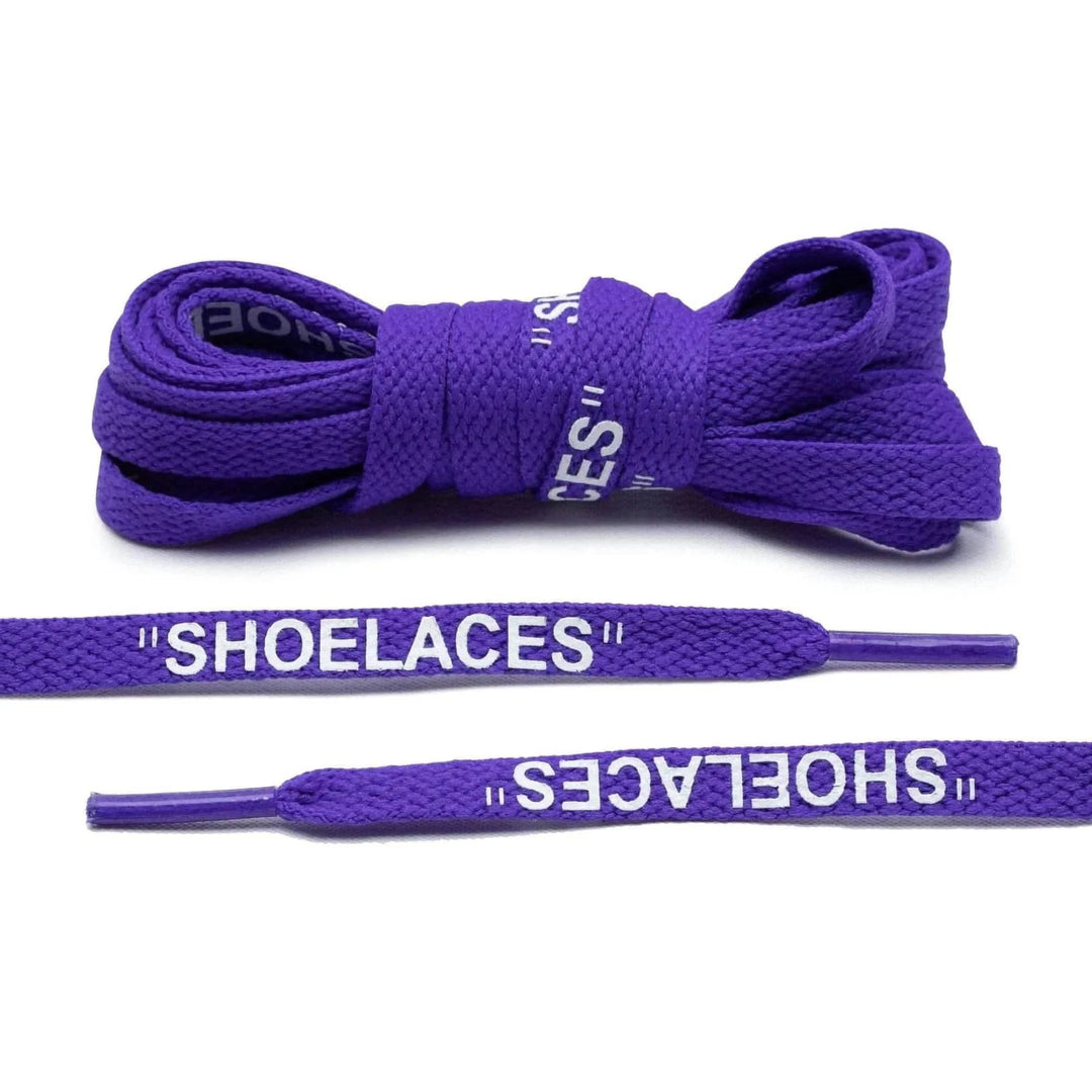 Lace Lab Purple Off-White Style "SHOELACES"