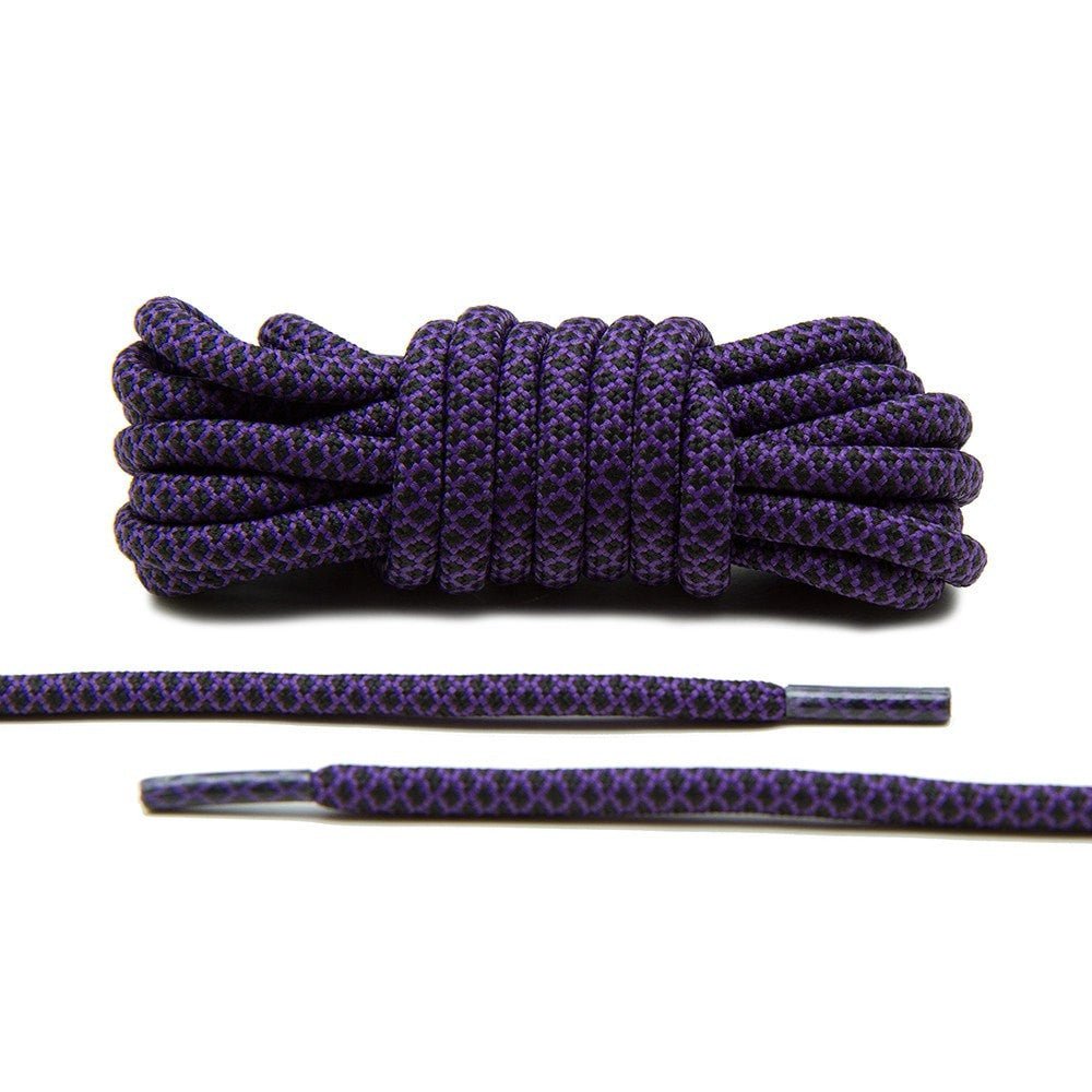 Black rope shoelaces clearance