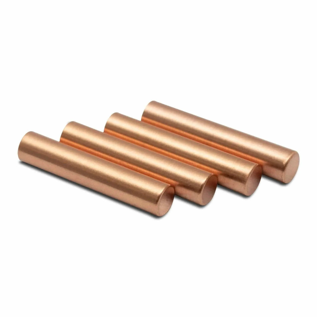 Lace Lab Rose Gold Cylinder Aglets Rose Gold