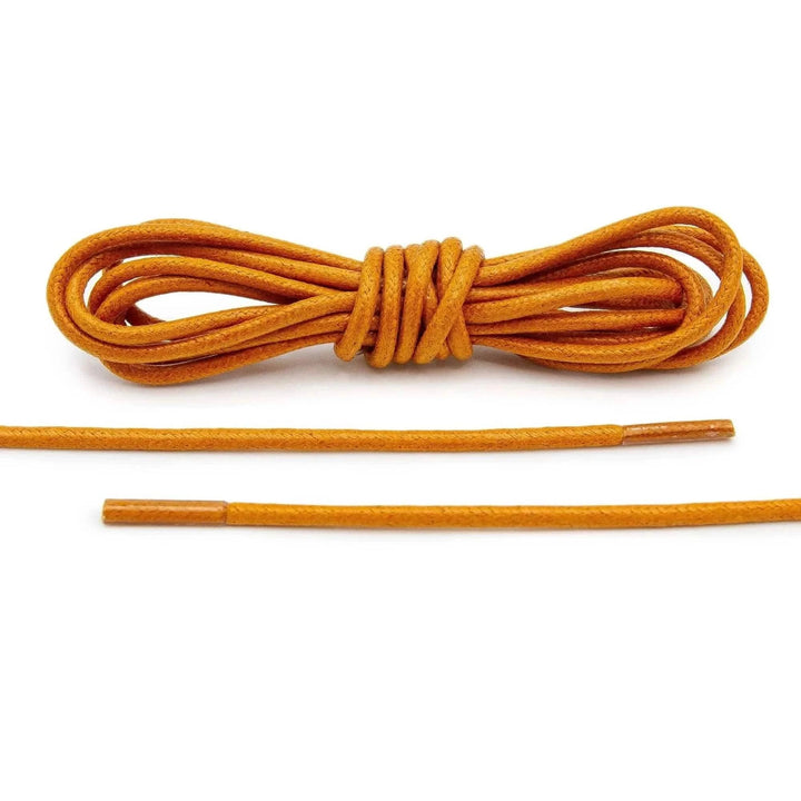 Lace Lab Tan Waxed Dress Shoelaces