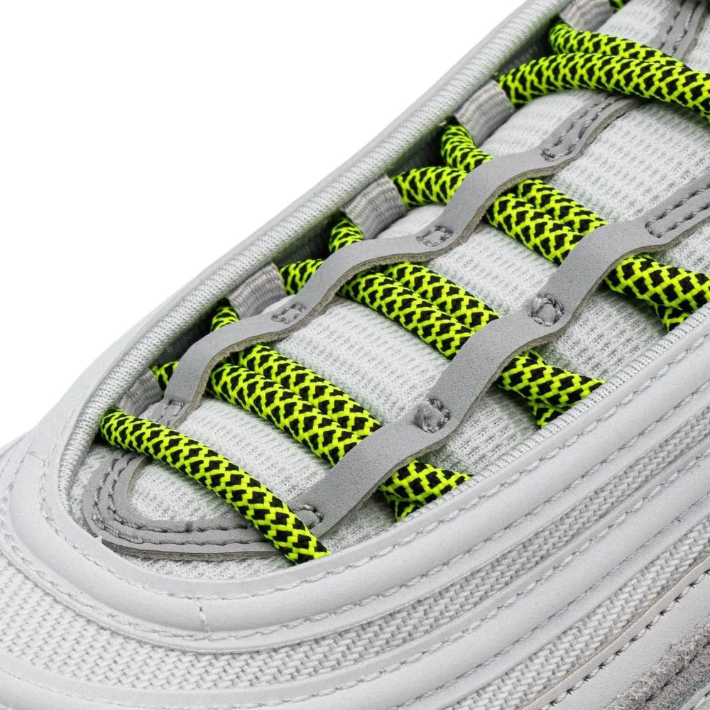 Lace Lab Volt/Black Rope Laces