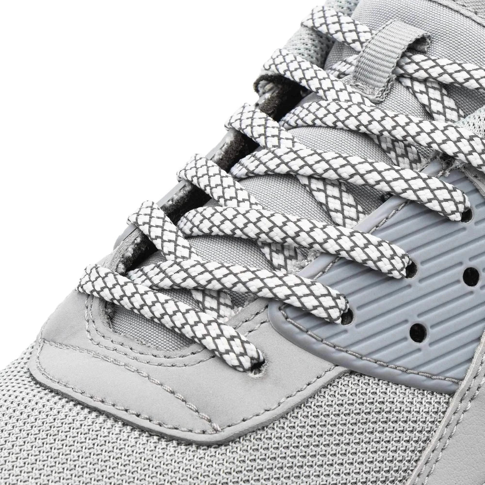 Lace Lab White - Reflective Flat Laces 1.0