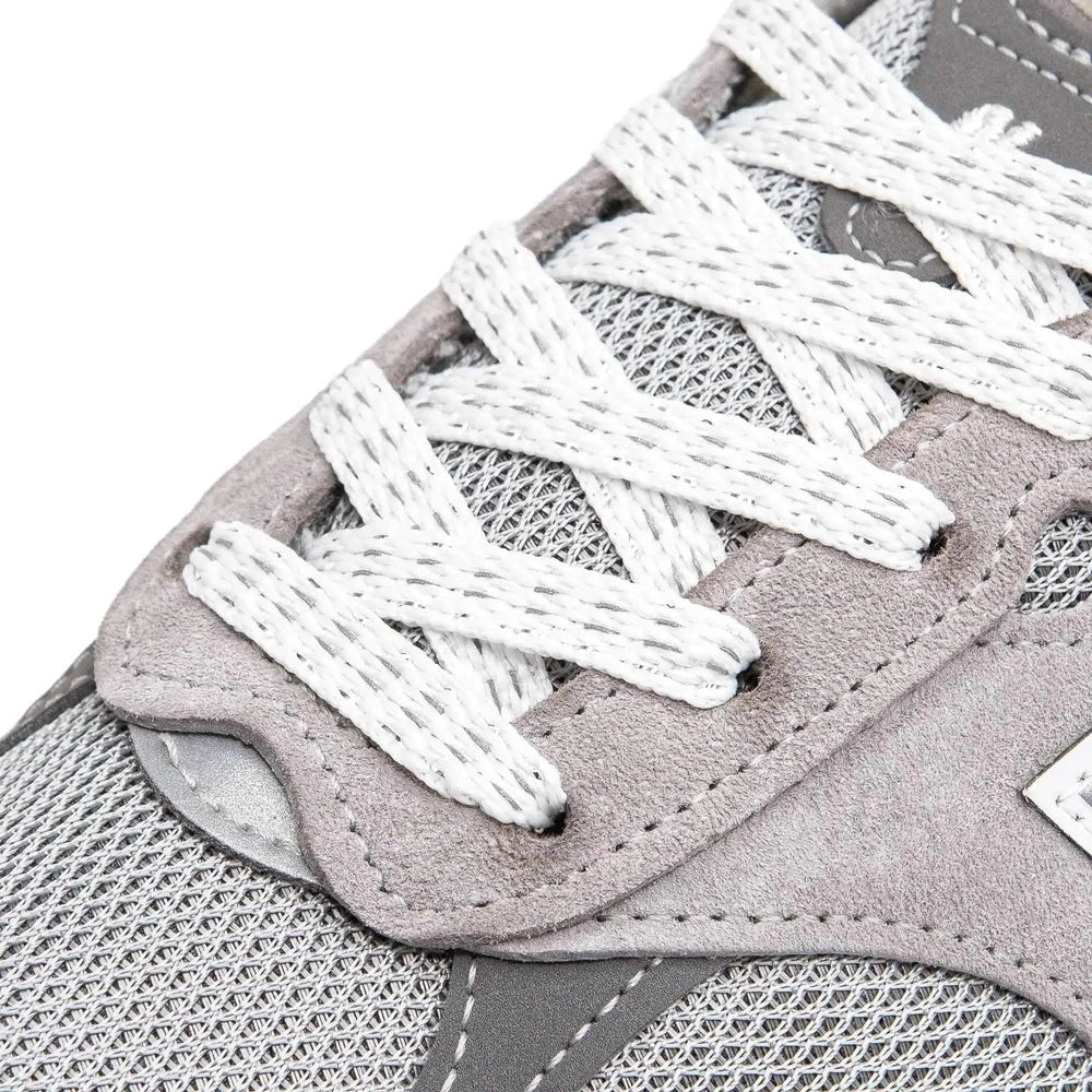 Lace Lab White Reflective Flat Laces