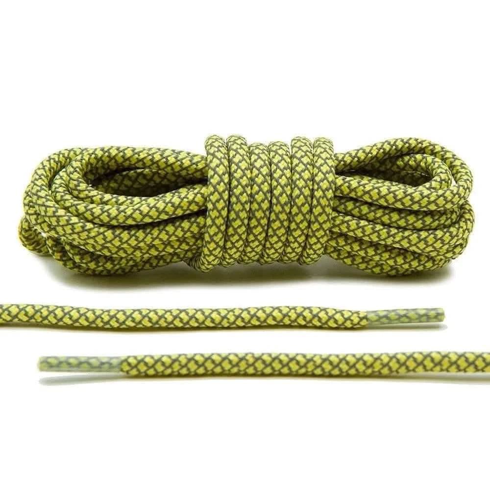 Lace Lab Yellow 3M Reflective Rope Laces