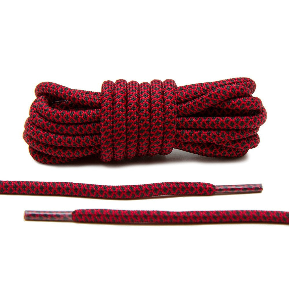 Black/Red Rope Laces, Rope Laces, Jordan Shoe Laces