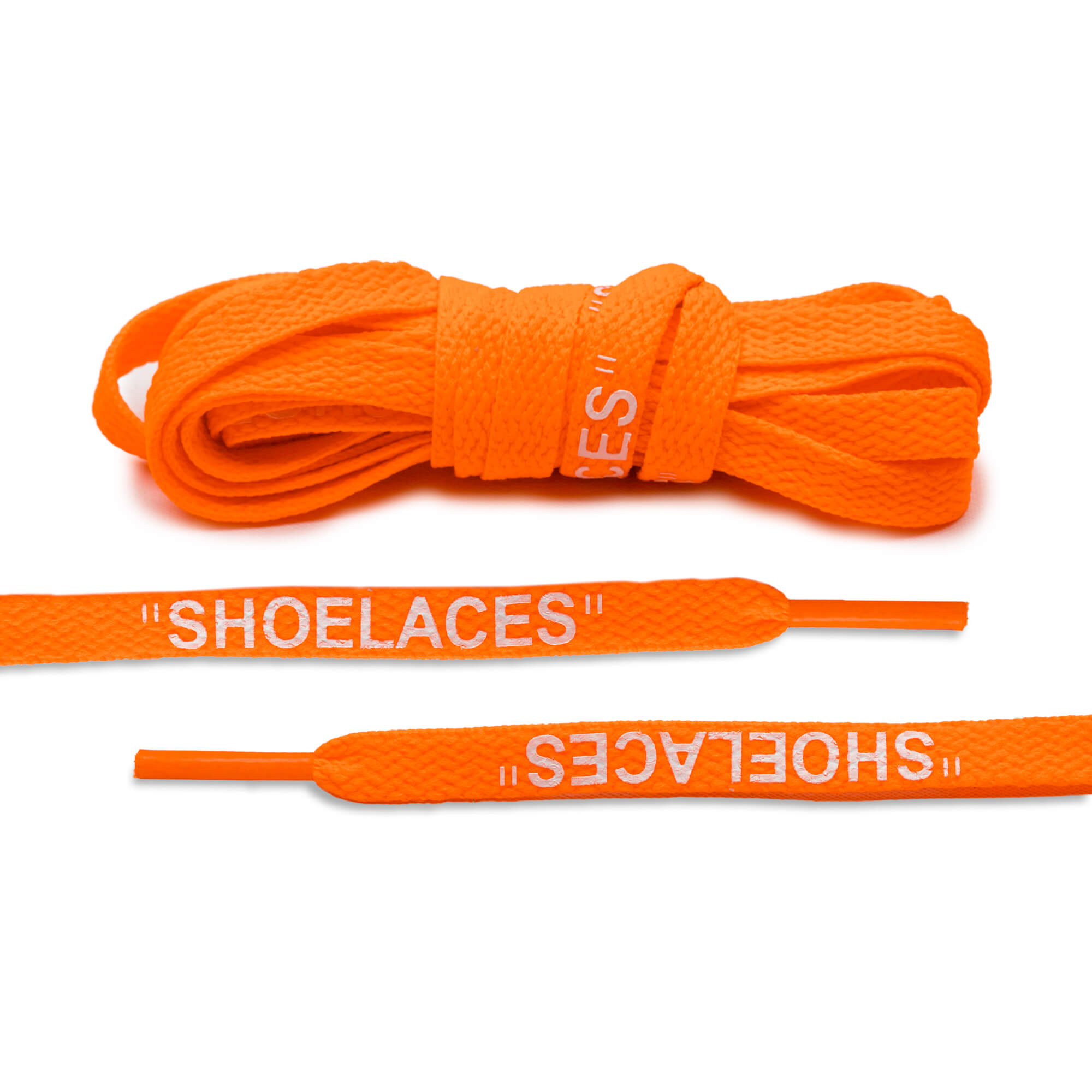 Neon Orange Style | Shoe Laces