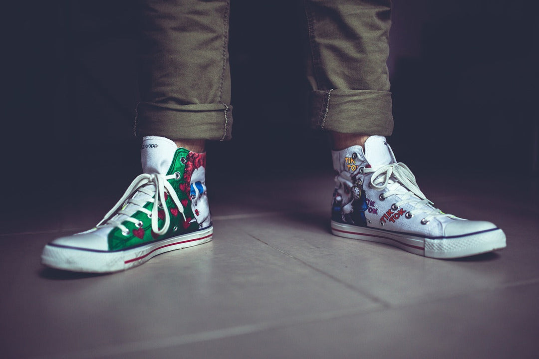 Hand-Painted Sneakers