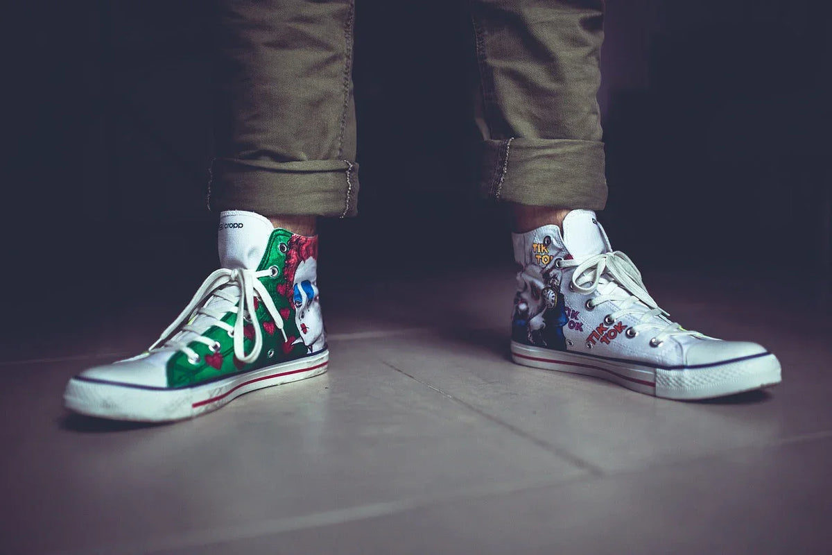 Hand-Painted Sneakers