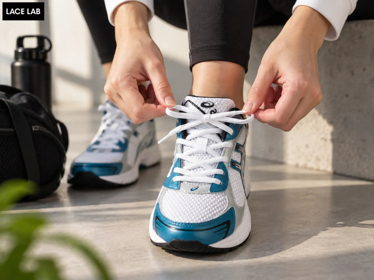 how to lace asics