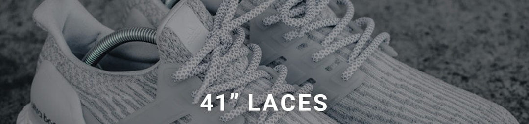 Premium 41 Inch Shoelaces for Medium Sneakers