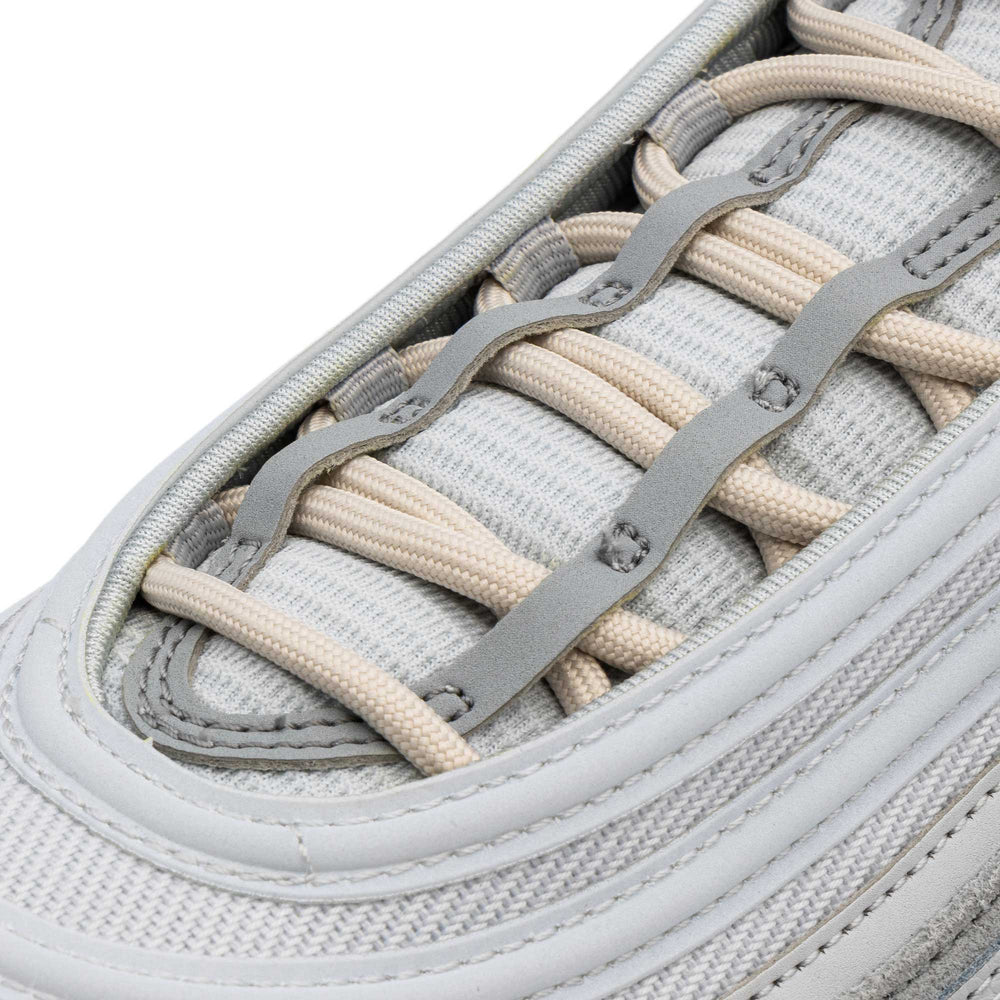 Lace Lab Beige Rope Laces on Shoe