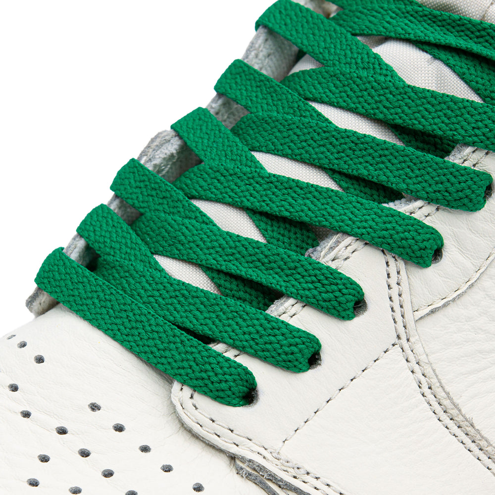 Kelly Green Jordan 1 Replacement Shoelaces | Shoe Laces – Lace Lab