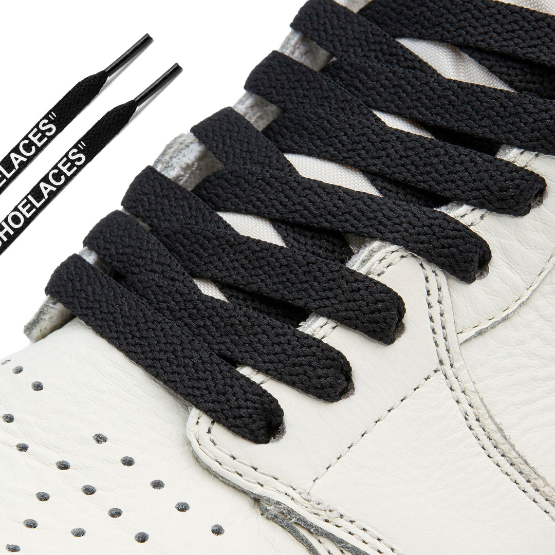 Black Off-White Style Shoelaces 63