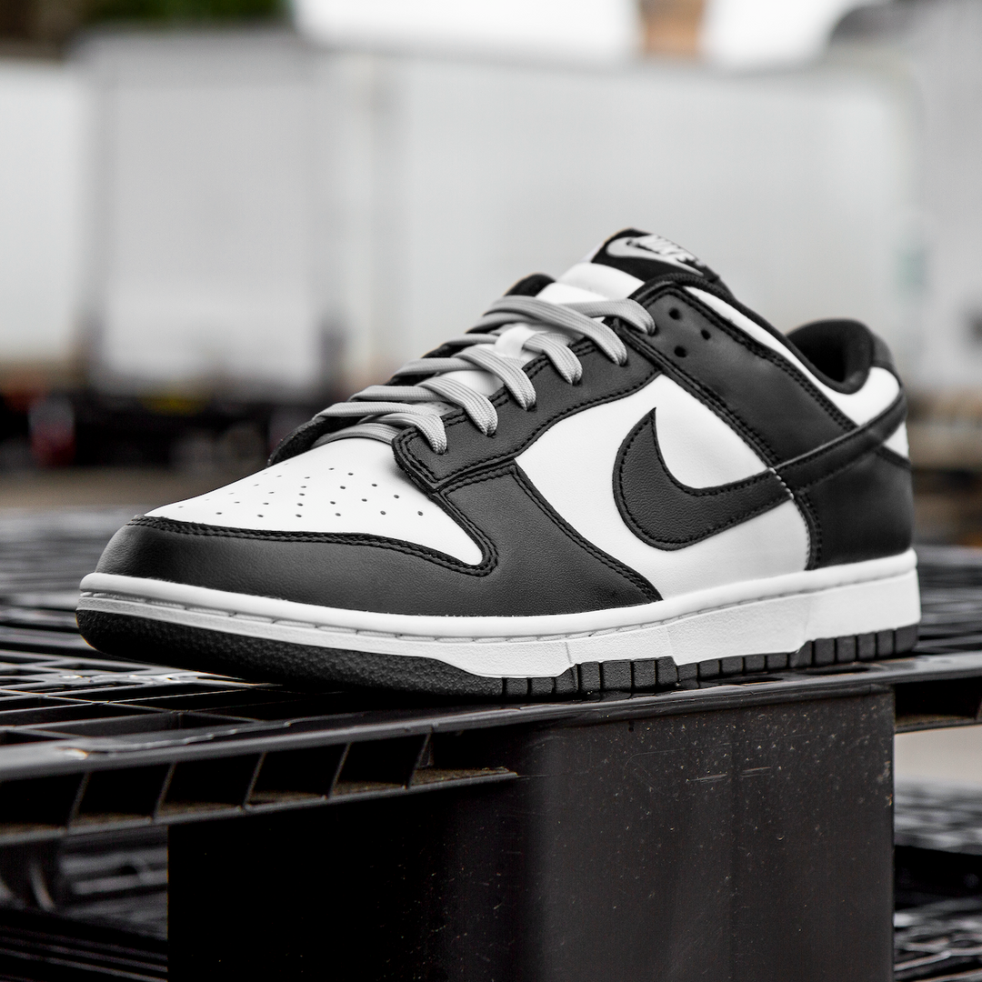 Panda Dunks with Lace Lab Light Grey Dunk Replacement Shoelaces