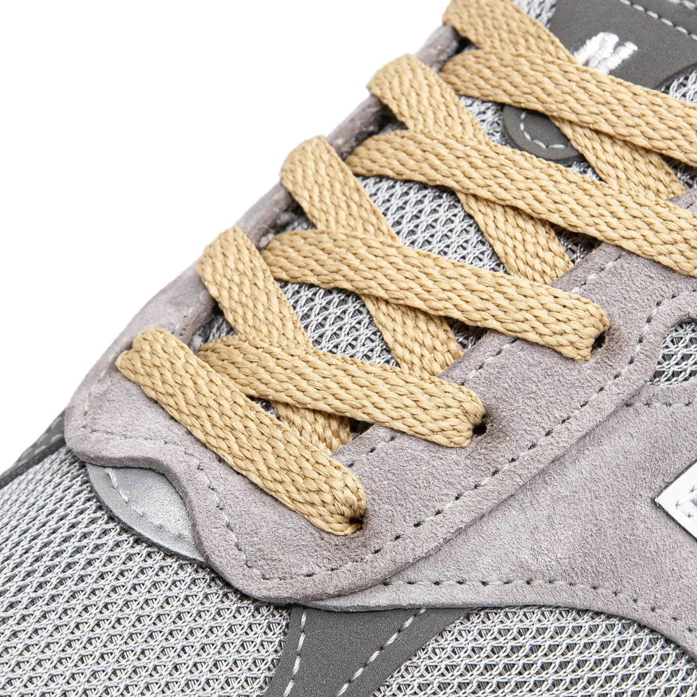 Beige Flat Shoe Laces - Lace Lab