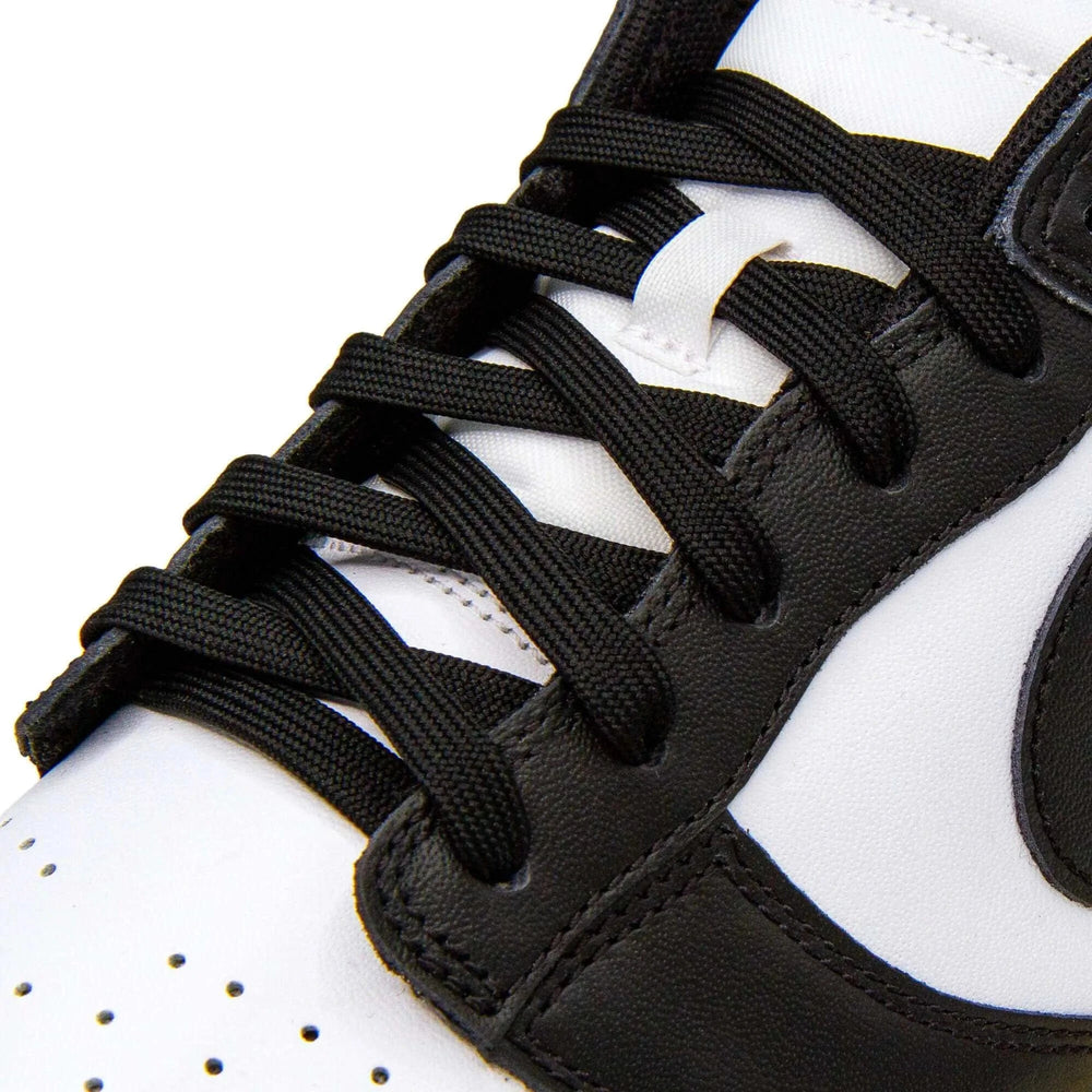 Black Dunk Replacement Shoelaces - Lace Lab