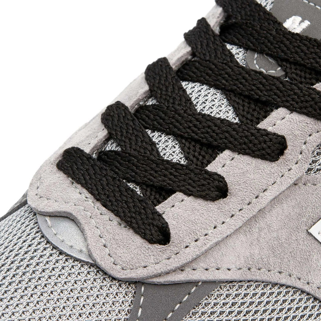Black Flat Shoe Laces - Lace Lab