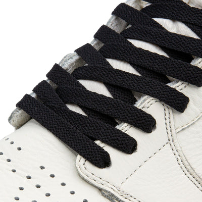 Black Jordan 1 Replacement Shoelaces - Lace Lab