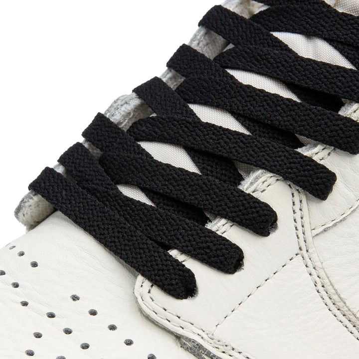 Black Jordan 1 Replacement Shoelaces - Lace Lab