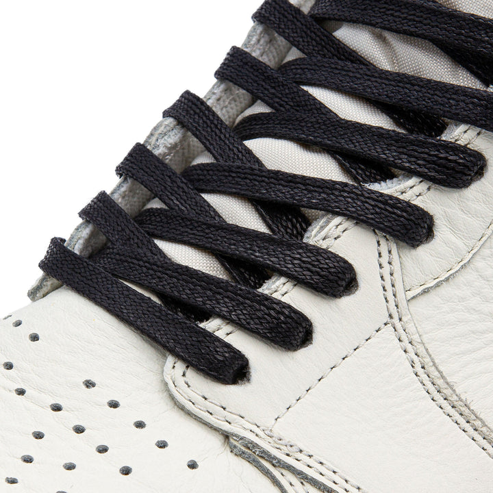 Black Waxed Shoe Laces - Lace Lab