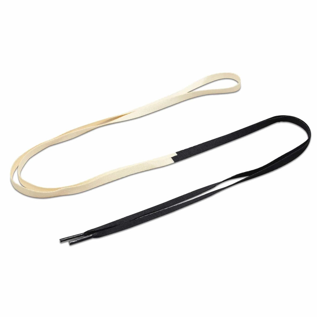 Black/Cream Union Jordan 1 Replacement Shoelaces - Lace Lab