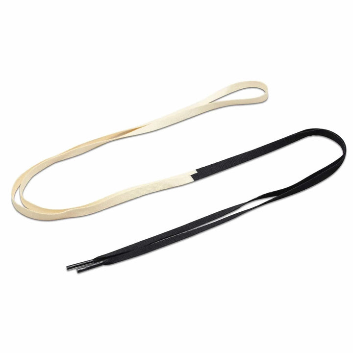 Black/Cream Union Jordan 1 Replacement Shoelaces - Lace Lab