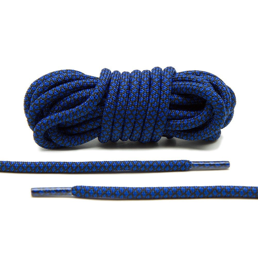 Blue/Black Rope Laces - Lace Lab