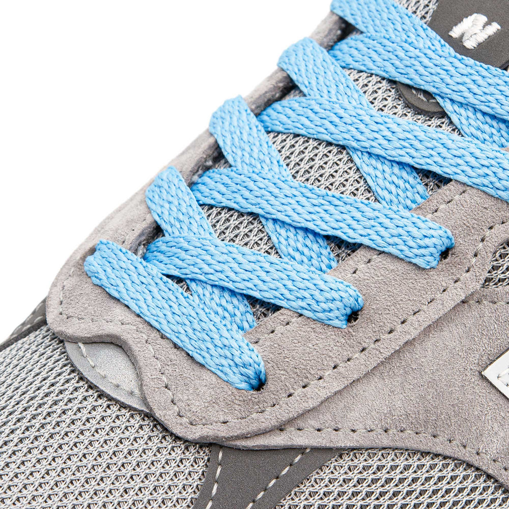 Carolina Blue Flat Shoe Laces - Lace Lab
