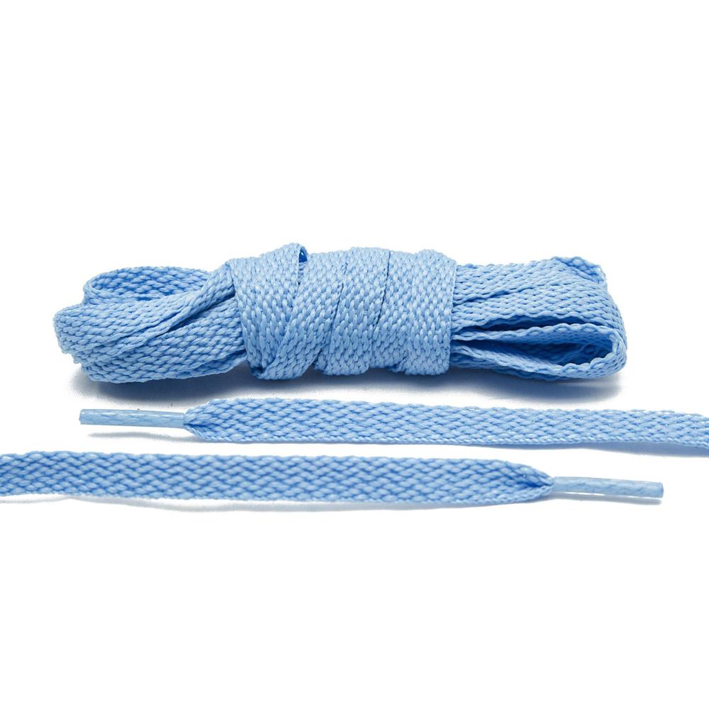 Carolina Blue Flat Shoe Laces - Lace Lab