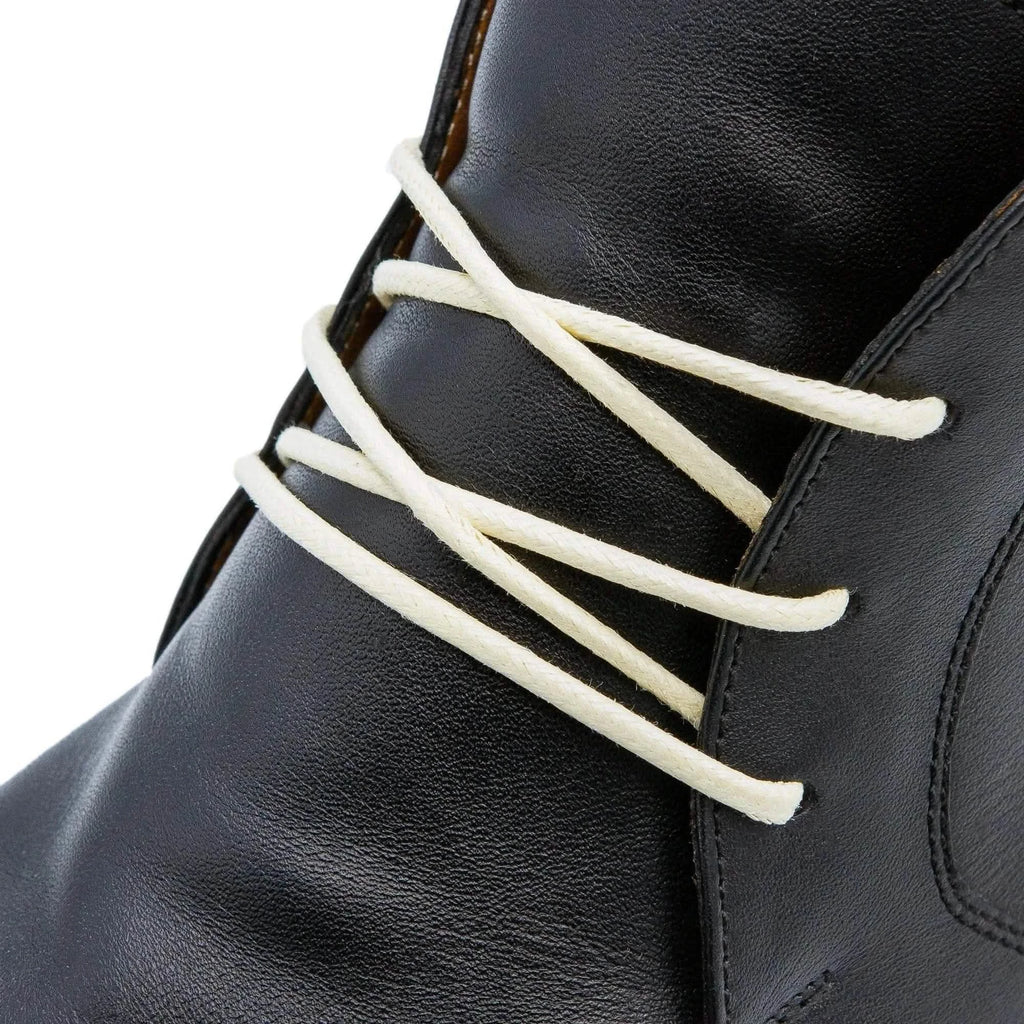Cream Waxed Dress Shoelaces