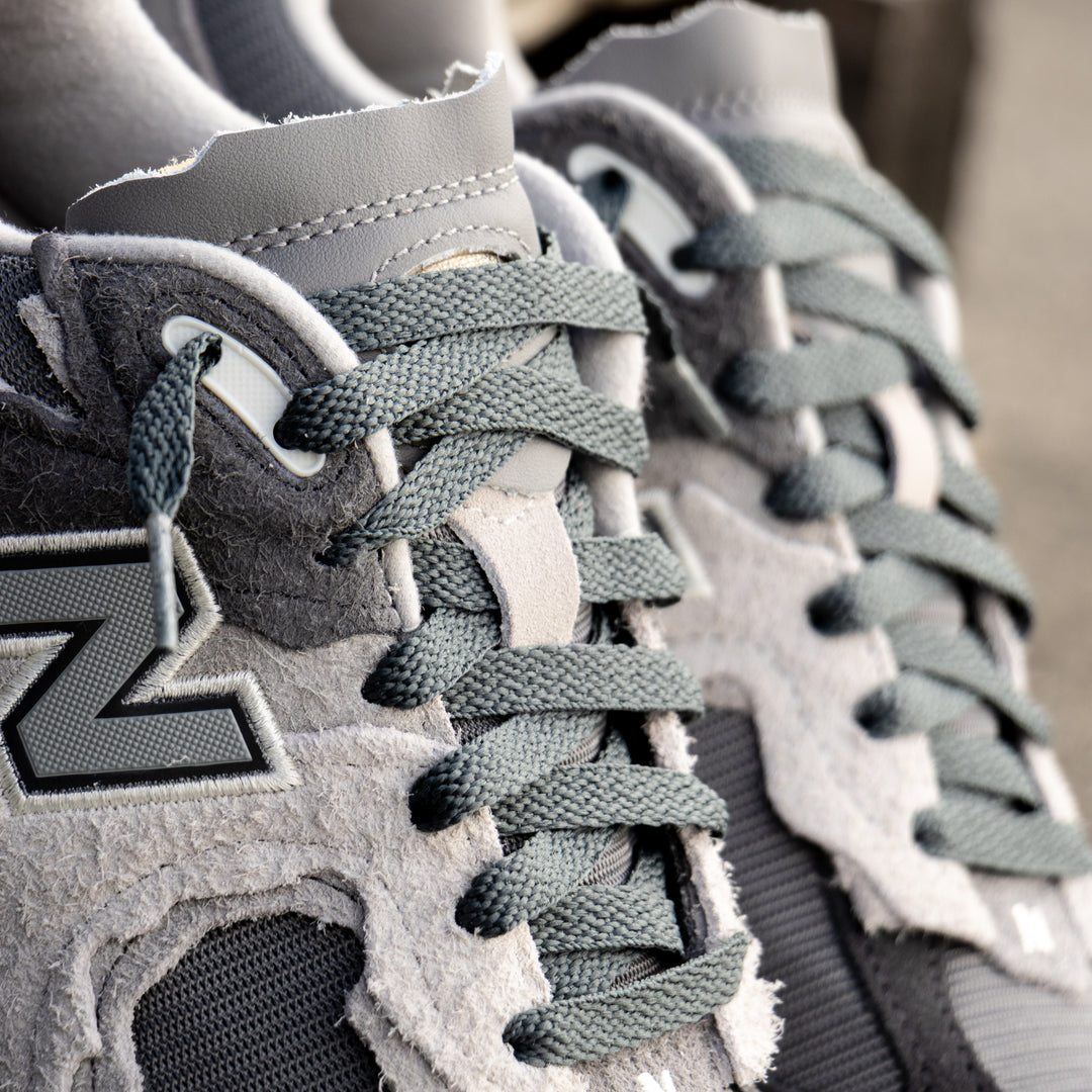 Dark Grey Flat Shoe Laces