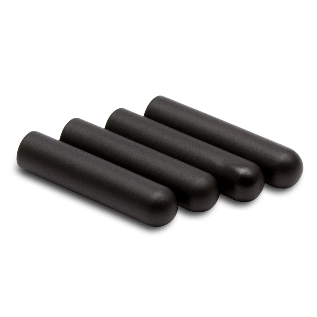 Flat Black Bullet Aglets - Lace Lab