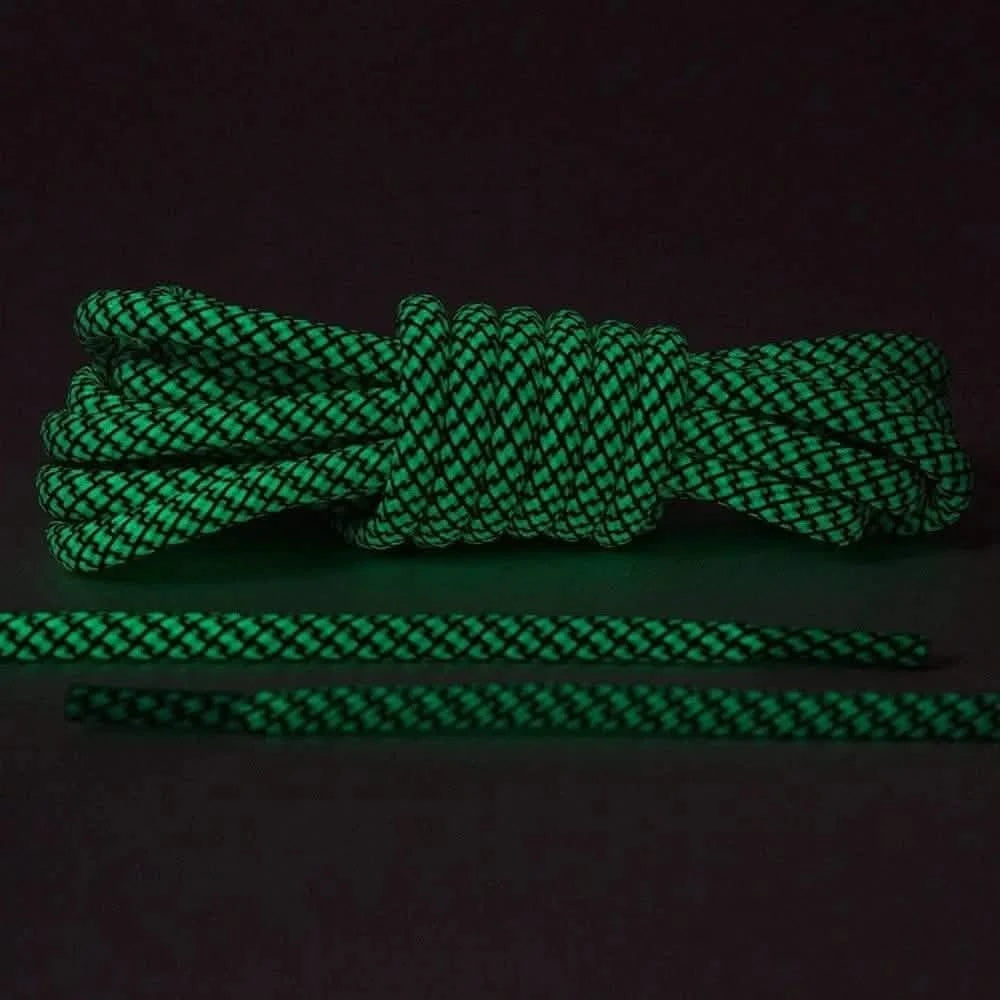Buy Glow In The Dark 3M Reflective Rope Laces Online | Lace Lab