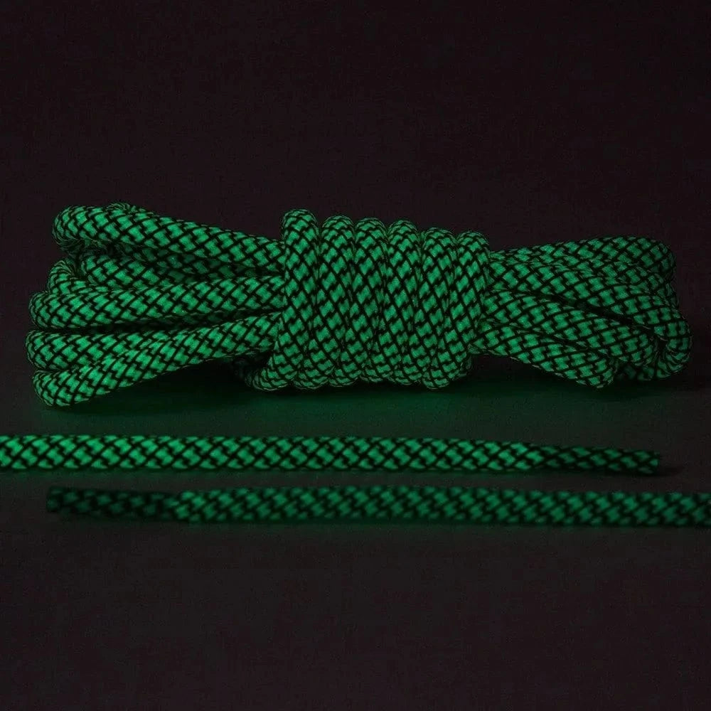 Glow In The Dark 3M Reflective Rope Laces - Lace Lab