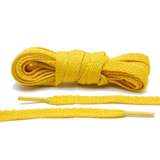 Gold Flat Shoe Laces