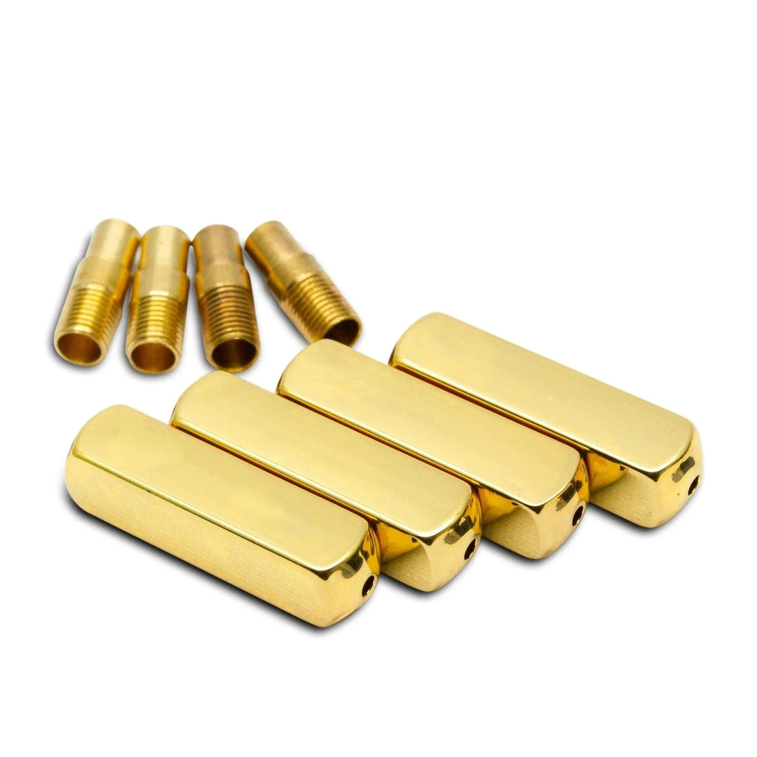 Gold Plated Metal Aglets - Lace Lab