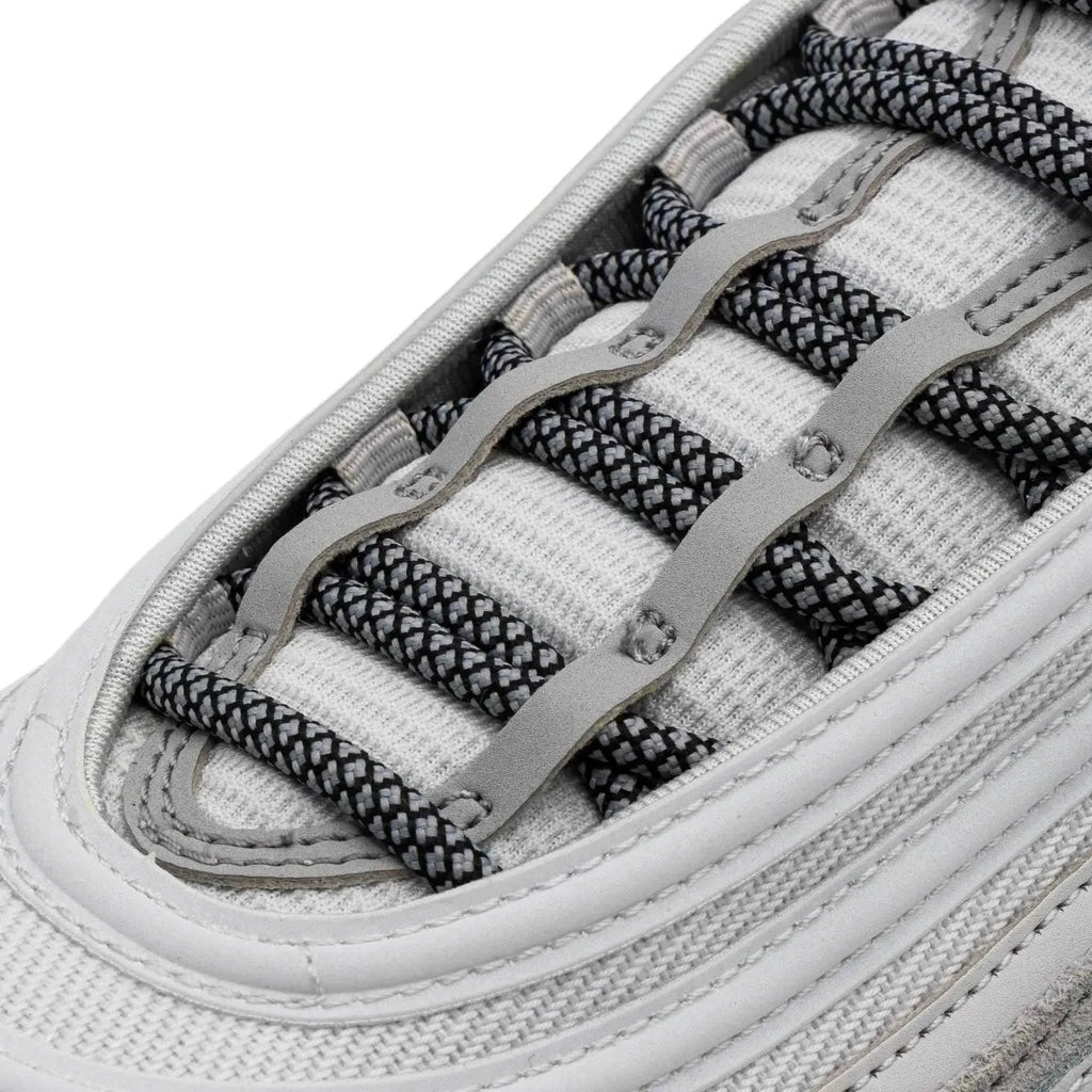 Grey/Black Rope Laces