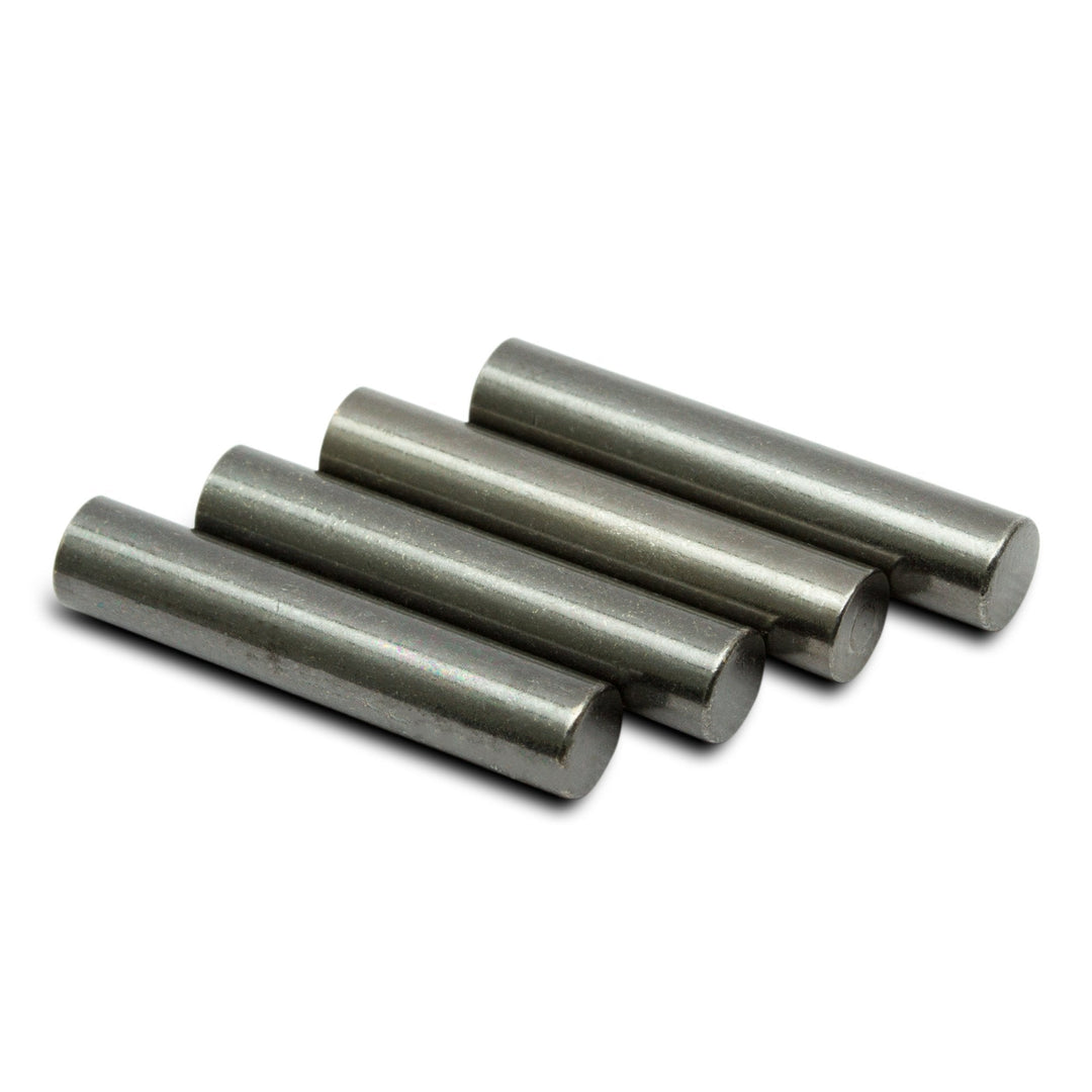 Gunmetal Cylinder Aglets - Lace Lab