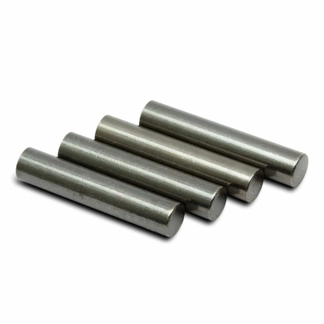 Gunmetal Cylinder Aglets - Lace Lab